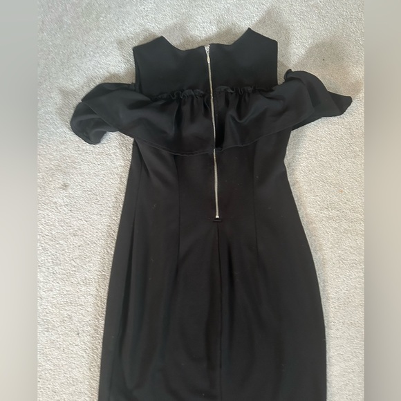 Black Maternity dress Stork & Babe, size Medium - Picture 2 of 2